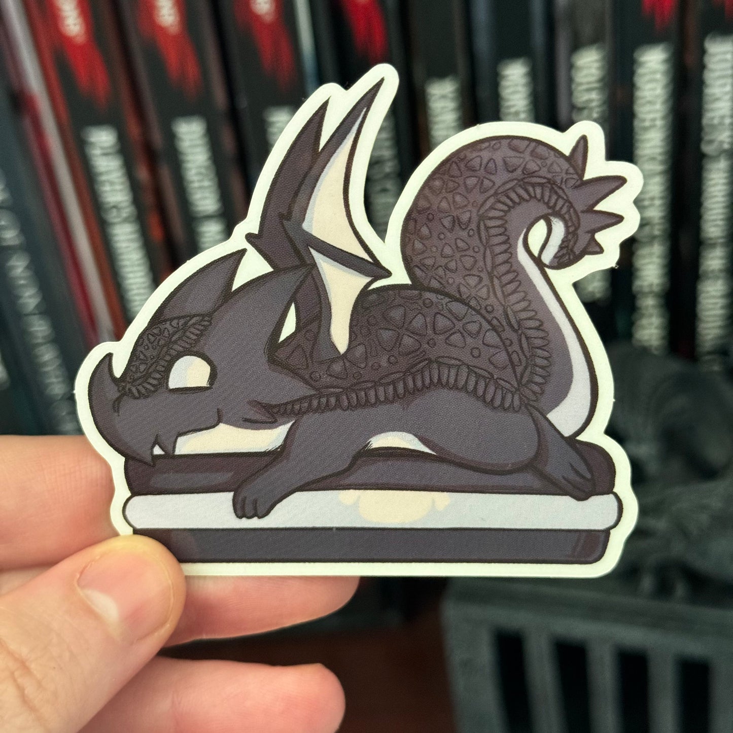 Cookie Dragons Vinyl Sticker Bundle | Dragon Stickers | Cute Dragons | Weatherproof Vinyl Sticker